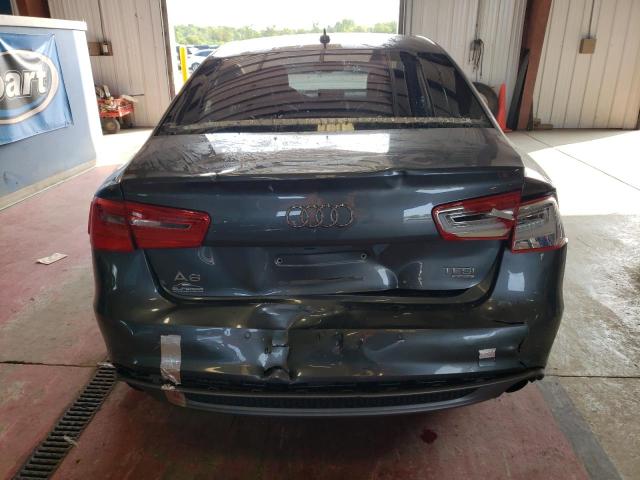 WAUJGCFC0EN066400 - 2014 AUDI A6 PRESTIGE ნაცრისფერი ფოტო 6