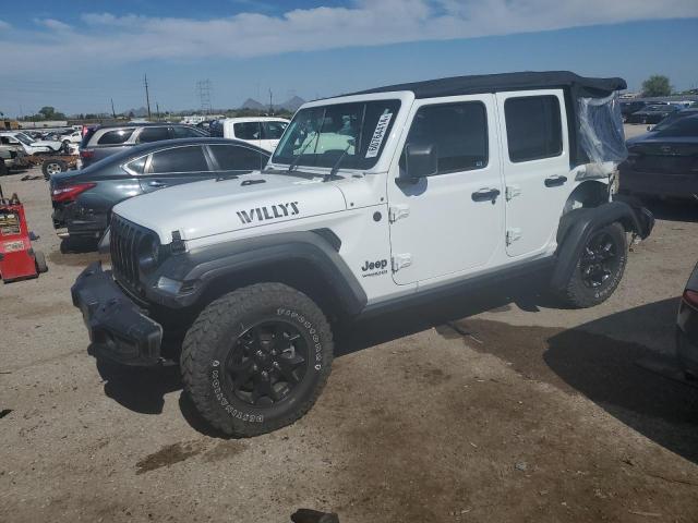 1C4HJXDN8MW649868 - 2021 JEEP WRANGLER U SPORT WHITE photo 1