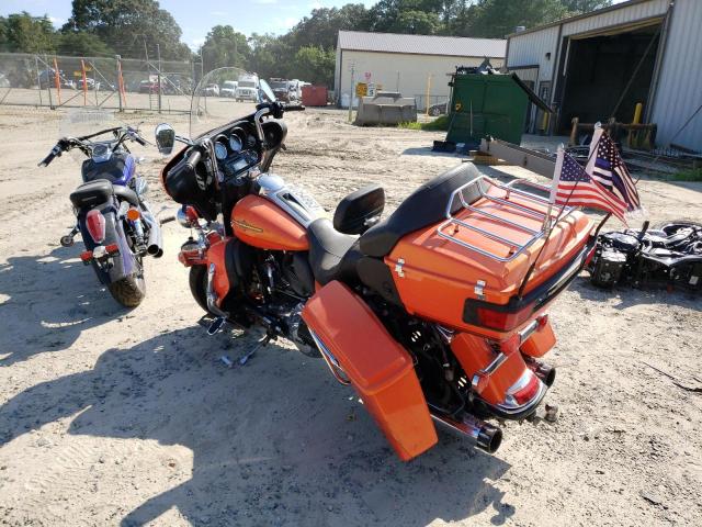 1HD1KEM11CB640725 - 2012 HARLEY-DAVIDSON FLHTK ELECTRA GLIDE ULTRA LIMITED ORANGE photo 3