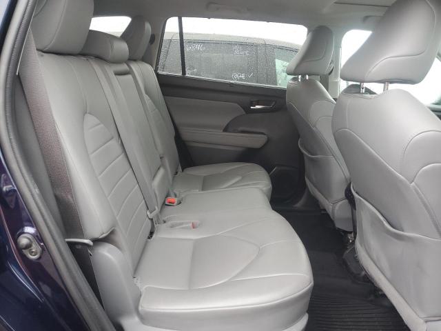 5TDHZRBHXLS008821 - 2020 TOYOTA HIGHLANDER XLE BLUE photo 10