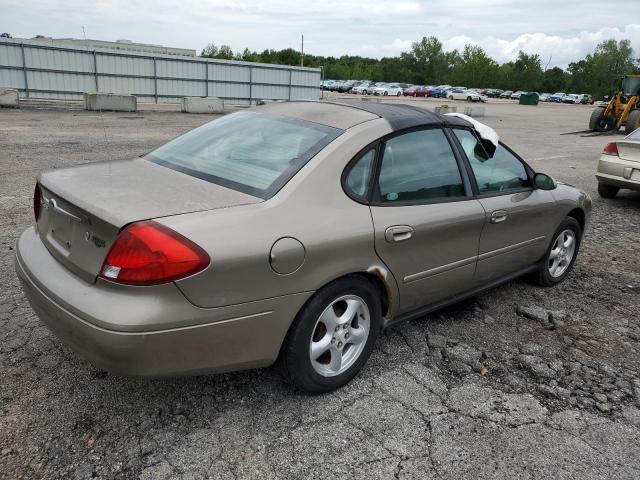 1FAFP53U02A254599 - 2002 FORD TAURUS SE GOLD photo 3