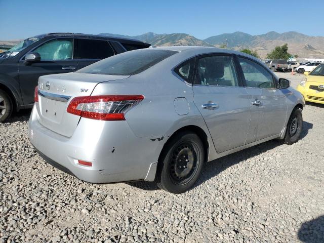 3N1AB7AP6FL683288 - 2015 NISSAN SENTRA S SILVER photo 3