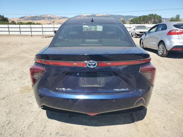 JTDBVRBD6KA005604 - 2019 TOYOTA MIRAI BLUE photo 6