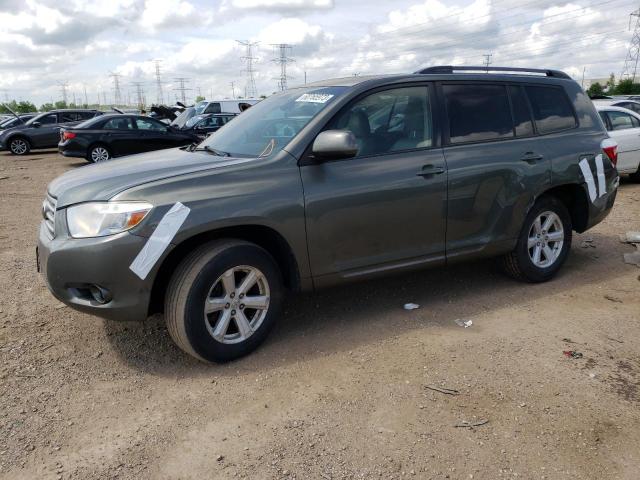 5TDJK3EHXAS009589 - 2010 TOYOTA HIGHLANDER SE GRAY photo 1