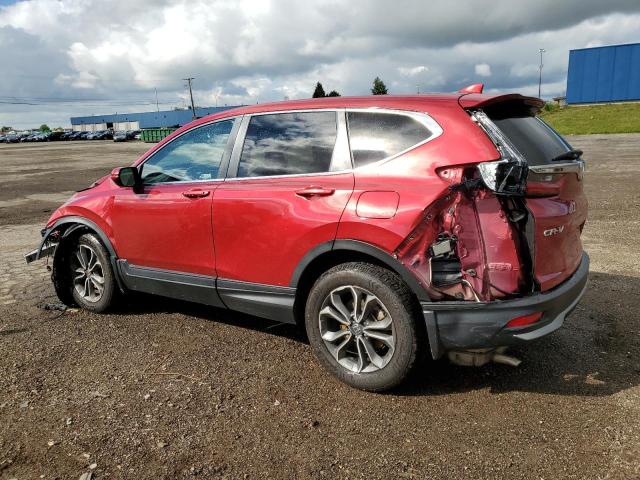 5J6RW2H81MA014446 - 2021 HONDA CR-V EXL RED photo 2