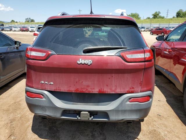 1C4PJMCS1EW203595 - 2014 JEEP CHEROKEE LATITUDE RED photo 6