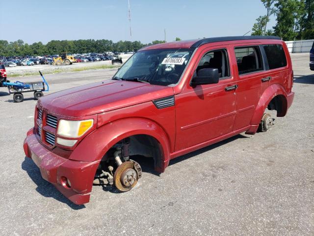 1D8GU58677W656326 - 2007 DODGE NITRO R/T BURGUNDY photo 1