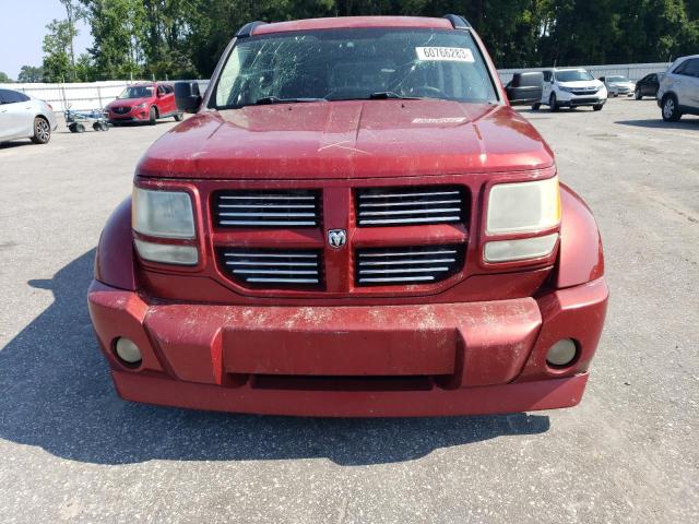 1D8GU58677W656326 - 2007 DODGE NITRO R/T BURGUNDY photo 5