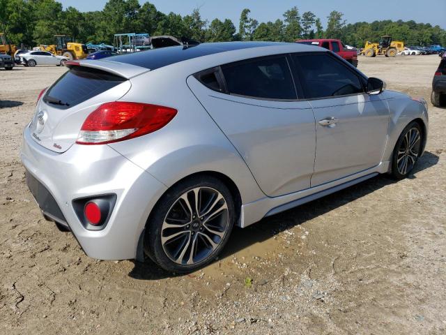 KMHTC6AEXGU254380 - 2016 HYUNDAI VELOSTER TURBO SILVER photo 3