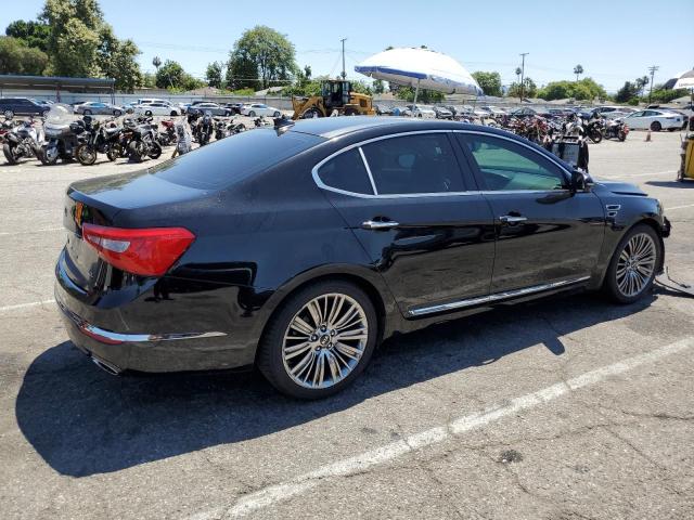 KNALN4D72F5192673 - 2015 KIA CADENZA PREMIUM BLACK photo 3