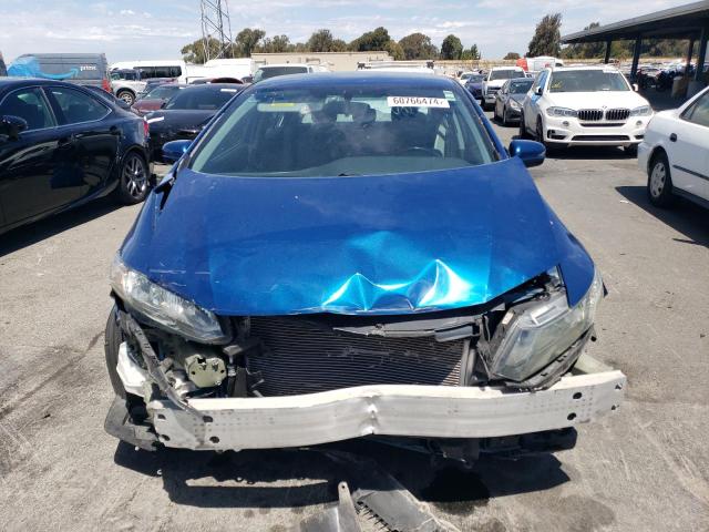 19XFB2F54EE214801 - 2014 HONDA CIVIC LX BLUE photo 5