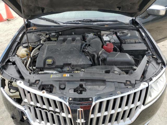3LNHL2GC8CR805718 - 2012 LINCOLN MKZ BLACK photo 11