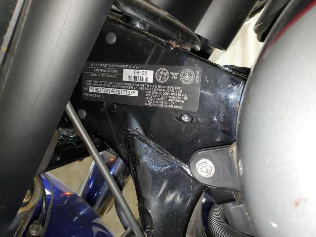 1HD1FCW146Y617303 - 2006 HARLEY-DAVIDSON FLHTCUI 双色 照片 10