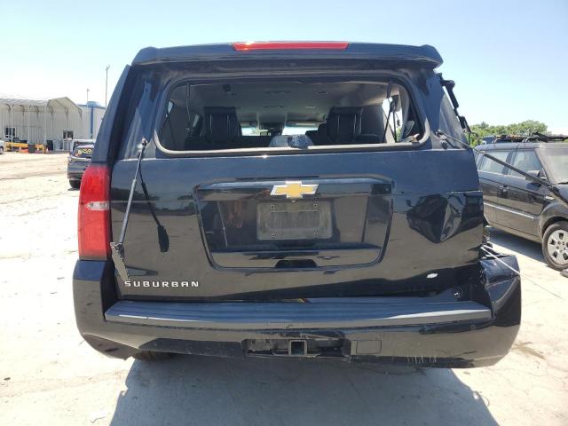 1GNSCHKC9GR249240 - 2016 CHEVROLET SUBURBAN C1500 LT BLACK photo 6