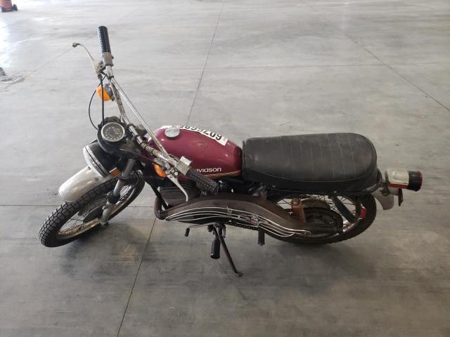 7A10267H5 - 1975 HARLEY-DAVIDSON SX 125 MAROON photo 9