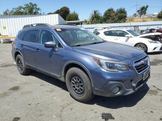 4S4BSACC6J3238025 - 2018 SUBARU OUTBACK 2.5I PREMIUM BLUE photo 4