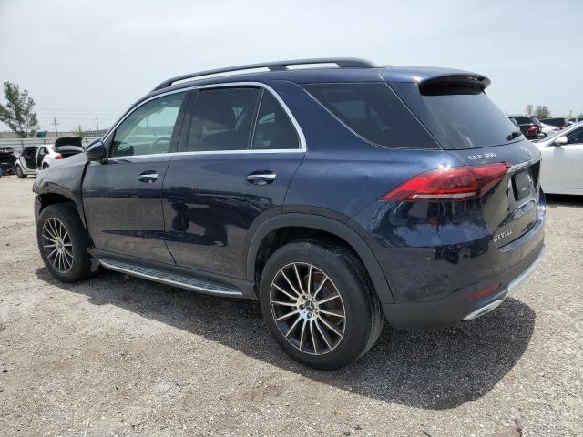 4JGFB4JB9MA392726 - 2021 MERCEDES-BENZ GLE 350 BLUE photo 2