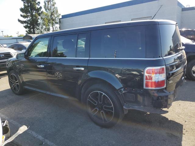 2FMGK5C80FBA02437 - 2015 FORD FLEX SEL BLACK photo 2