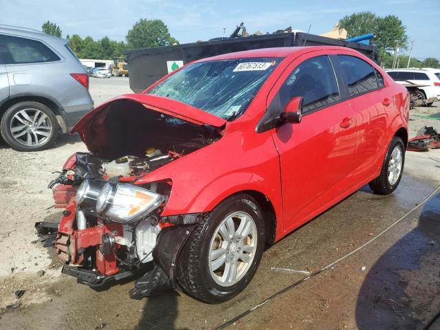 1G1JA5SH1C4147788 - 2012 CHEVROLET SONIC LS 红色 照片 1