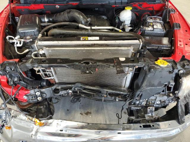 1C6RR6TT4KS561791 - 2019 RAM 1500 CLASS SLT Rojo foto 11