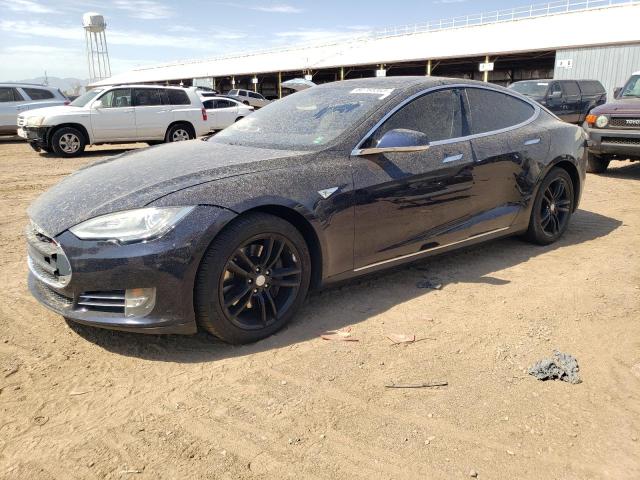 5YJSA1CN9DFP10413 - 2013 TESLA MODEL S أسود صورة 1