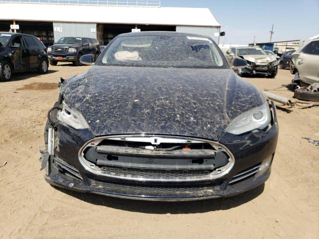 5YJSA1CN9DFP10413 - 2013 TESLA MODEL S أسود صورة 5