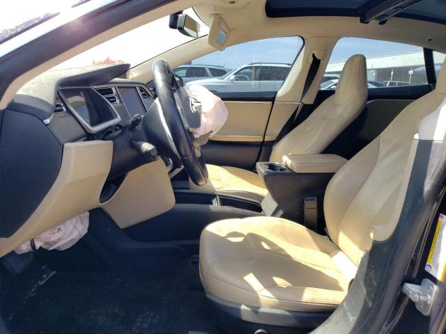 5YJSA1CN9DFP10413 - 2013 TESLA MODEL S أسود صورة 7
