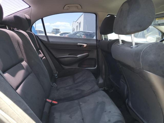 2HGFA16689H314076 - 2009 HONDA CIVIC LX-S Արծաթագույն լուսանկար 10