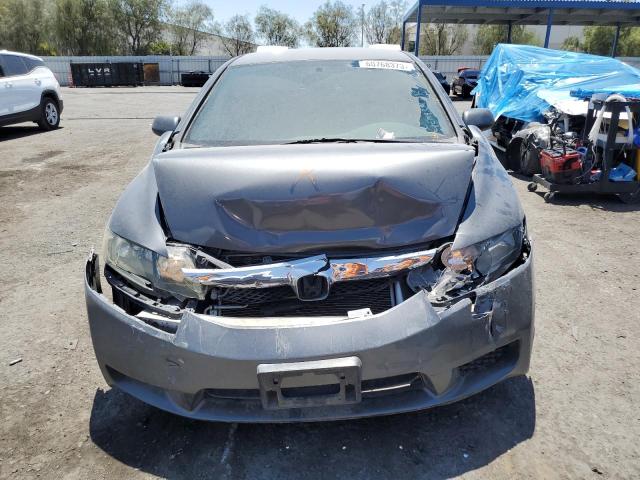 2HGFA16689H314076 - 2009 HONDA CIVIC LX-S Արծաթագույն լուսանկար 5