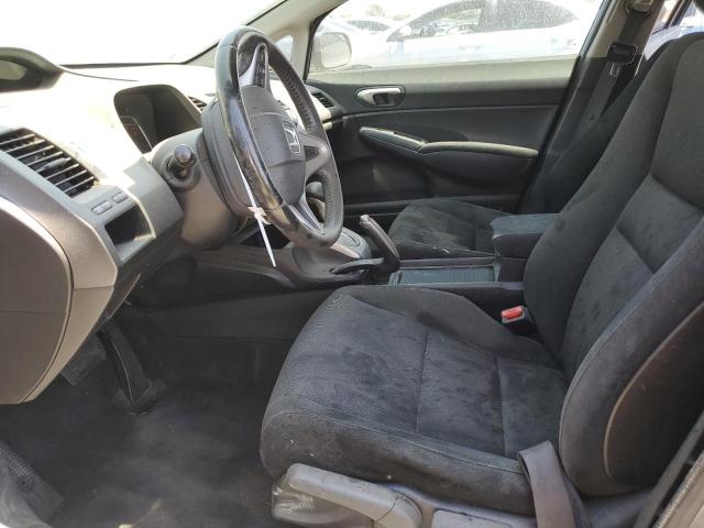 2HGFA16689H314076 - 2009 HONDA CIVIC LX-S Արծաթագույն լուսանկար 7