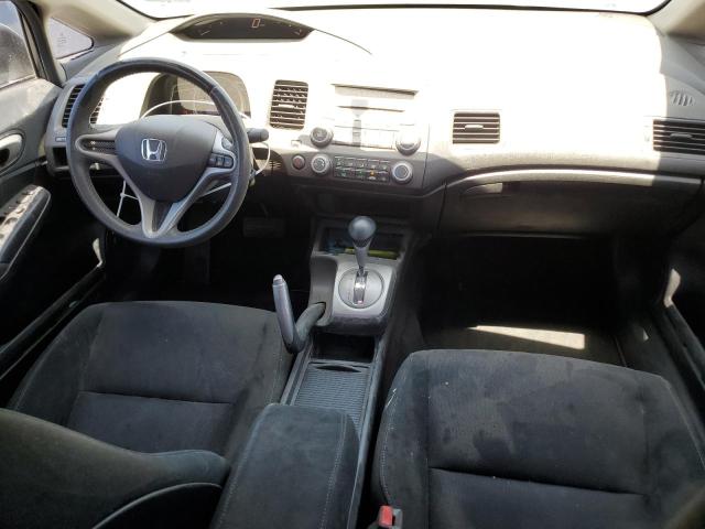 2HGFA16689H314076 - 2009 HONDA CIVIC LX-S Արծաթագույն լուսանկար 8