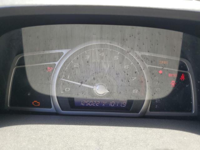 2HGFA16689H314076 - 2009 HONDA CIVIC LX-S Արծաթագույն լուսանկար 9