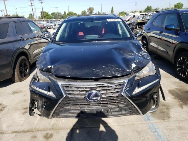 JTJBJRBZ6K2107984 - 2019 LEXUS NX 300H BLACK photo 5