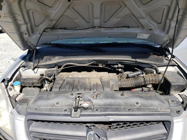 5FNYF18585B064819 - 2005 HONDA PILOT EXL SILVER photo 12