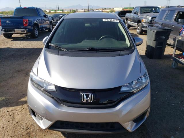 JHMGK5H59HS018744 - 2017 HONDA FIT LX SILVER photo 5