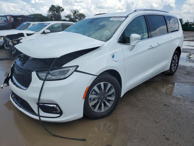 2C4RC1L77MR544293 - 2021 CHRYSLER PACIFICA HYBRID TOURING L WHITE photo 1