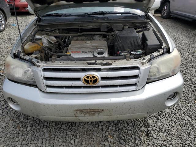 JTEEP21A540024235 - 2004 TOYOTA HIGHLANDER SILVER photo 12