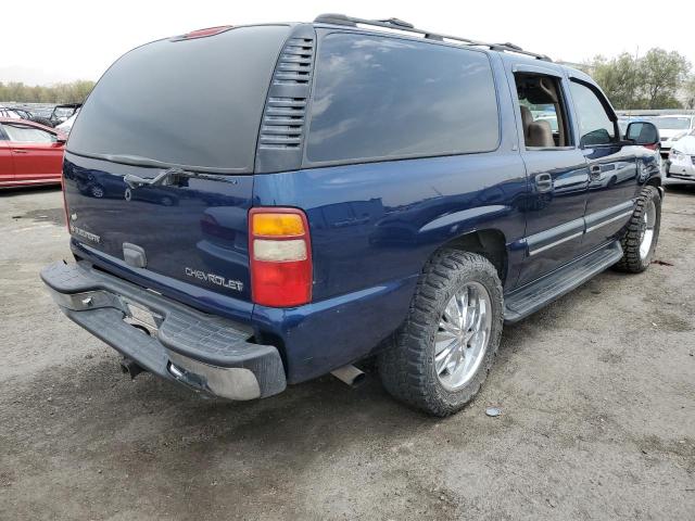 3GNEC16T01G256714 - 2001 CHEVROLET SUBURBAN C1500 BLUE photo 3