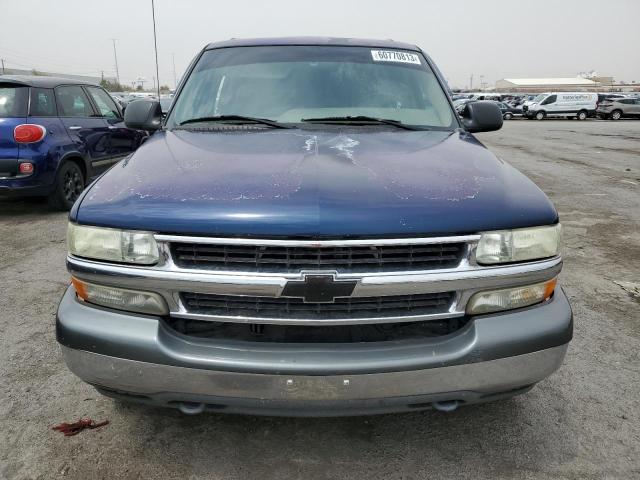 3GNEC16T01G256714 - 2001 CHEVROLET SUBURBAN C1500 BLUE photo 5