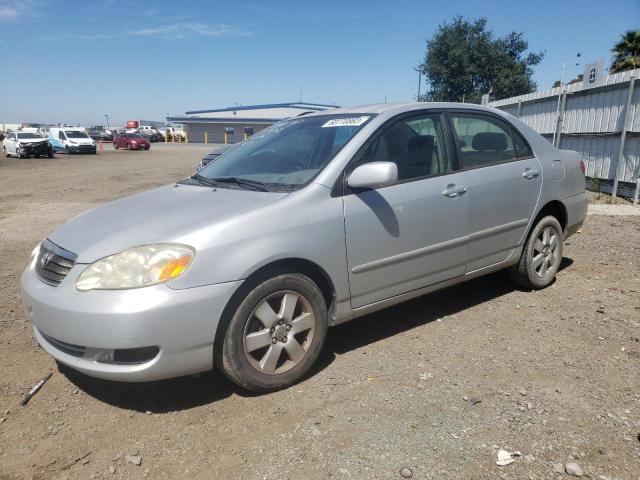 1NXBR32E85Z530060 - 2005 TOYOTA COROLLA CE SILVER photo 1