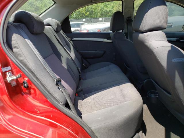 KL1TD5DE7BB195341 - 2011 CHEVROLET AVEO LS 红色 照片 10
