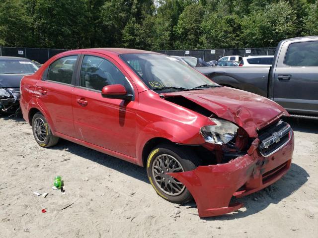 KL1TD5DE7BB195341 - 2011 CHEVROLET AVEO LS 红色 照片 4