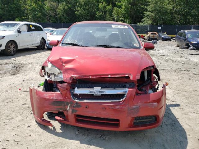 KL1TD5DE7BB195341 - 2011 CHEVROLET AVEO LS 红色 照片 5