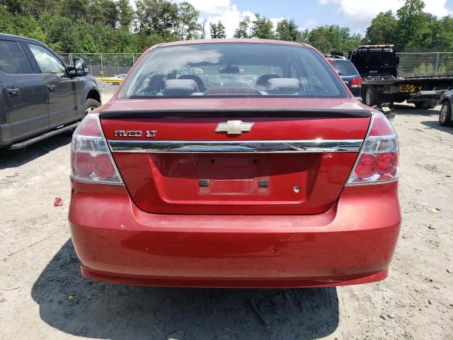 KL1TD5DE7BB195341 - 2011 CHEVROLET AVEO LS 红色 照片 6