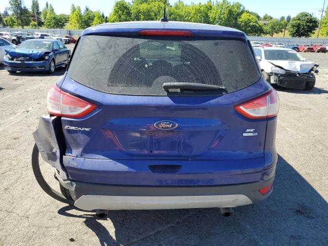 1FMCU9GX7EUC45785 - 2014 FORD ESCAPE SE BLUE photo 6