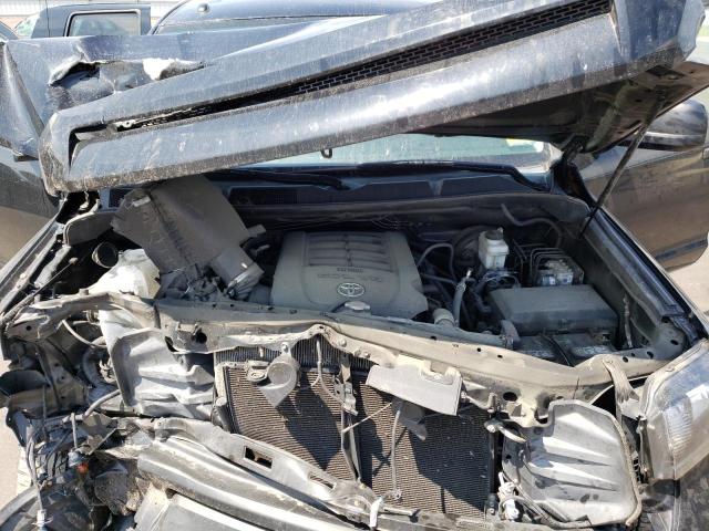 5TFUY5F19KX849576 - 2019 TOYOTA TUNDRA DOUBLE CAB SR/SR5 BLACK photo 11