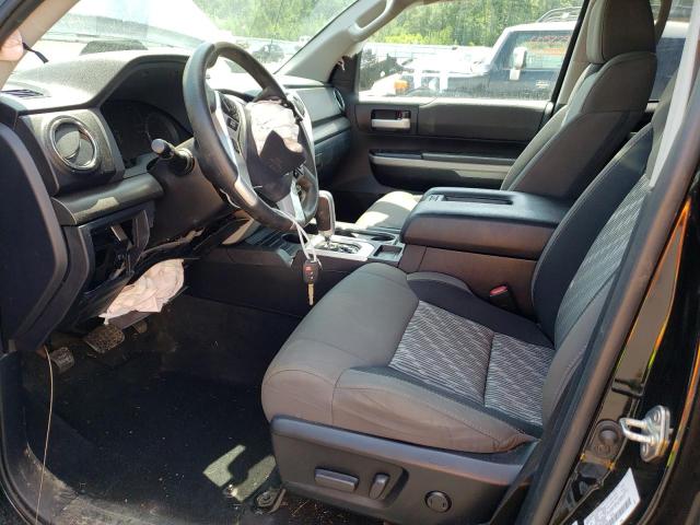 5TFUY5F19KX849576 - 2019 TOYOTA TUNDRA DOUBLE CAB SR/SR5 BLACK photo 7