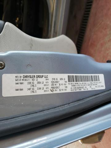 2C4RC1BG0DR643023 - 2013 CHRYSLER TOWN & COU TOURING 蓝色 照片 14