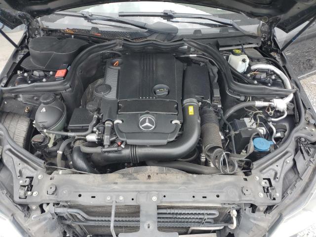 WDDGF4HB9CR238820 - 2012 MERCEDES-BENZ C 250 BLACK photo 11