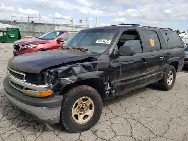 3GNEC16T91G244349 - 2001 CHEVROLET SUBURBAN C1500 BLACK photo 1